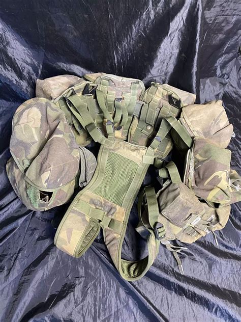 british army dpm  webbing set  webbing