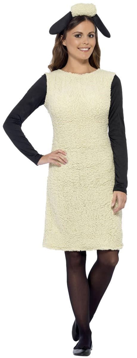 Fluffy Sheep Costume Dress for Women | Womens Shaun the Sheep Costume