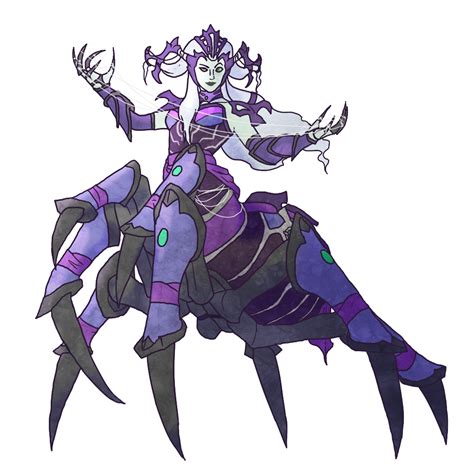 Smite Community Art Collab Arachne By Kaiology On Deviantart