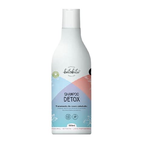 Shampoo Que Limpa O Couro Cabeludo - Shampoo Detox BetoBita Limpeza do Couro Cabeludo 500ml | Shopee Brasil