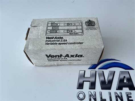 vent axia wm  electronic speed controller  sale