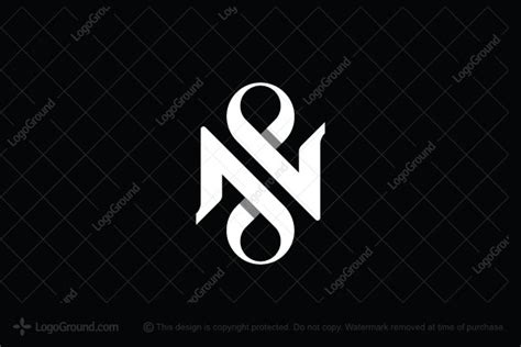 Letter N Infinity Logo