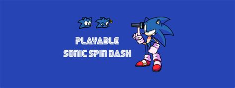 Playable Sonic Spin Dash Friday Night Funkin Mods