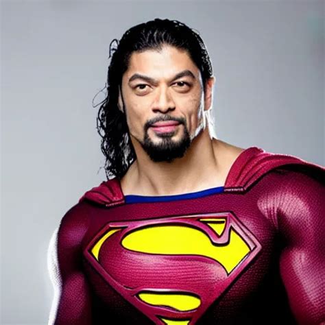 Portrait Of Roman Reigns As Superman Stable Diffusion Openart