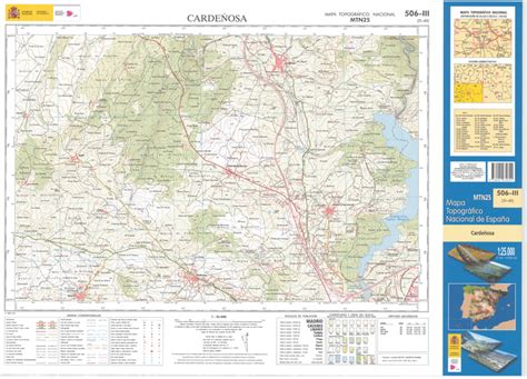 Carde Osa Mapa Topogr Fico Nacional