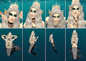 Overkill S Sirène Crown and Cas Poses Pose de sereia Sims 4 Sims