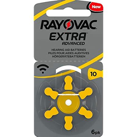 Rayovac Extra Advanced Mf Hg Hearing Aid Battery V X