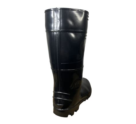 Bota Pvc Cano Longo Cm Preta Safety Boots Kadesh Ca Kadeshlonga