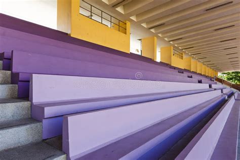 Audience Bench In Stadium Stock Photo Image Of Venue 32941898