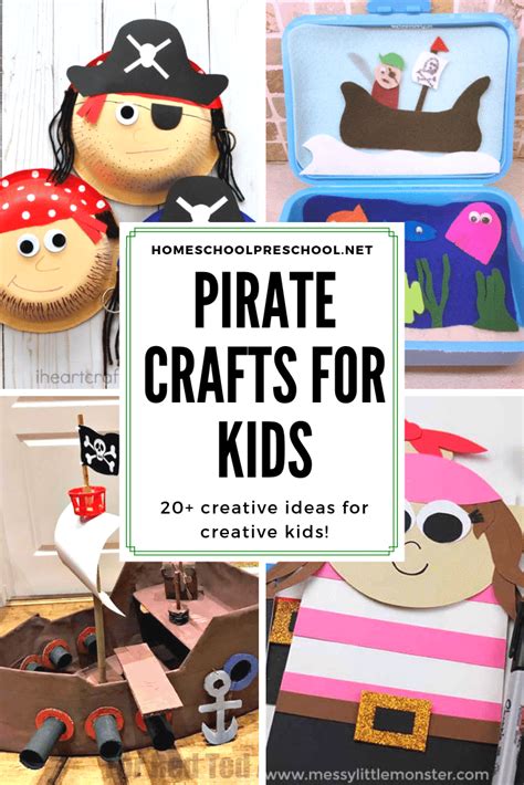 Pirate Arts And Crafts For Kids