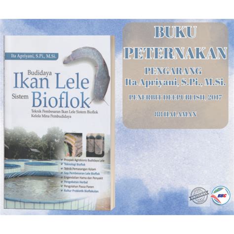 Buku Budidaya Ikan Lele Sistem Bioflok Lazada Indonesia