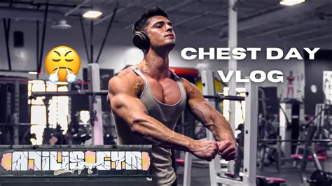 Brutal Chest Day At Atilis Vlog Youtube