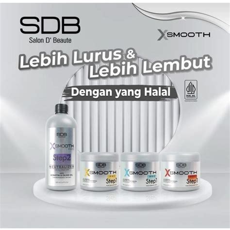 Jual Sdb X Pro Obat Pelurus Rambut Ml Shopee Indonesia