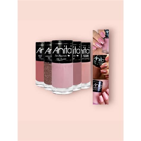 Coleção Vestida de Nude Anita 5 Esmaltes Shopee Brasil