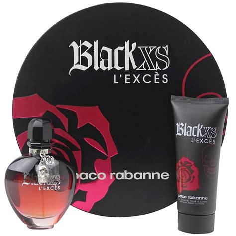 Paco Rabanne Black Xs Lexces Her Eau De Parfum Spray 80 Ml Body Lotion 100 Ml Duftwelt Hamburg