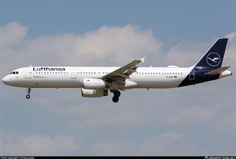 D AIRK Lufthansa Airbus A321 131 Photo By Ernest Leung ID 1652572