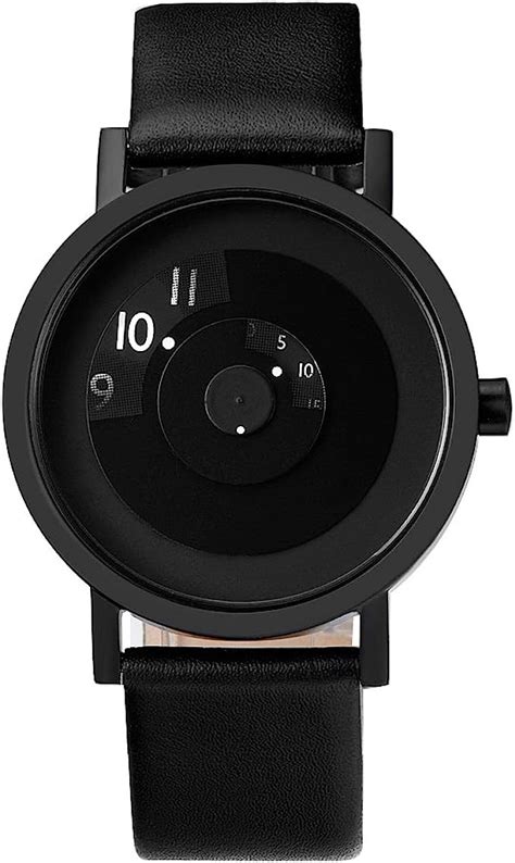 Projects Watch Reveal Blackleather 40mm Amazonde Uhren