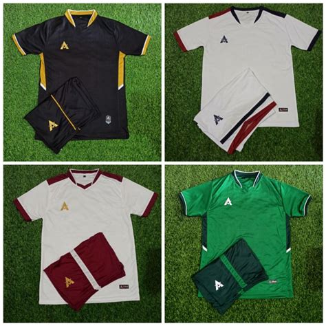 Jual New Stelan Jersey Futsal Jersey Bola Larva Apparel Hitam Putih