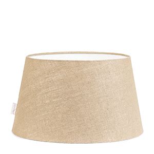 Linen Lampshade natural 35x45 La vita è Bella interiør