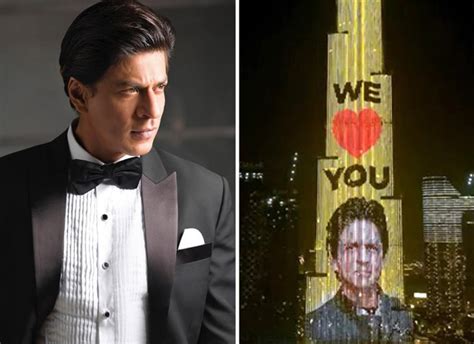 Burj Khalifa Has The Most Iconic Wish For Shah Rukh Khan On His