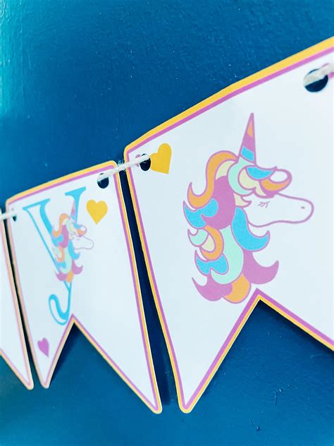 Free Printable Unicorn Banner ⋆ Extraordinary Chaos