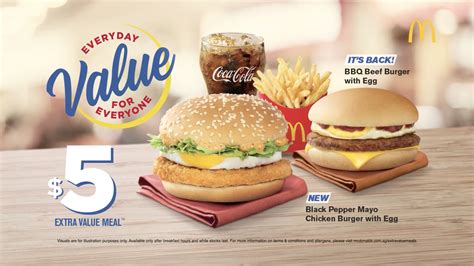 Extra Value Meals Mcdonalds®