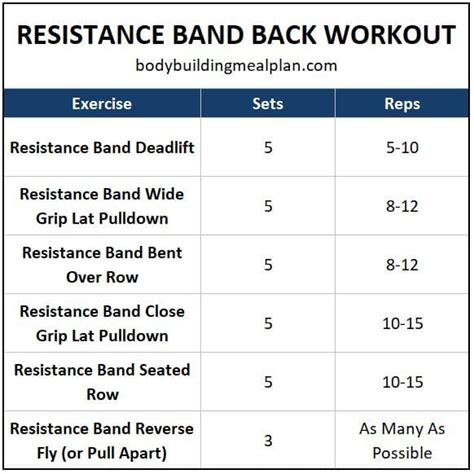 10 Best Resistance Band Back Exercises For An At-Home Workout