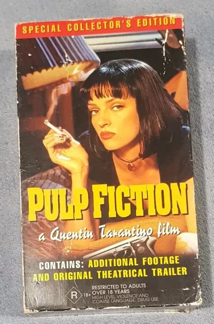 Pulp Fiction Special Collectors Edition True Romance Sealed Vhs