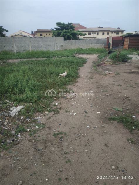 For Sale 1300 Sqm Dry Land Fenced With Gate Atunrase Estate Gbagada