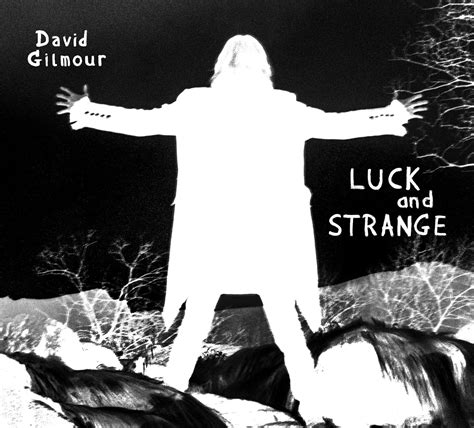 David Gilmour Luck And Strange Translucent Sea Blue Vinyl