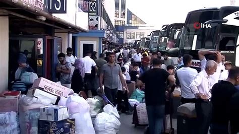 15 Temmuz Demokrasi Otogarı nda bayram dönüşü hareketliliği devam