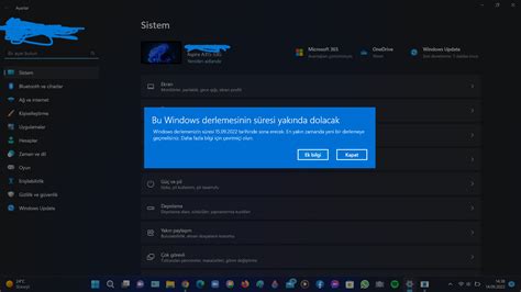 Çözüldü Bu Windows derlemesinin süresi yakında dolacak hatası