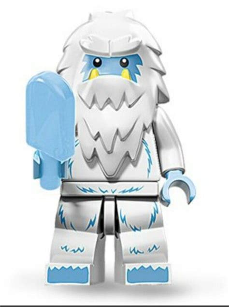 Series 11 Lego Minifigure Yeti Lego Figures Lego Figurine Mini Figures