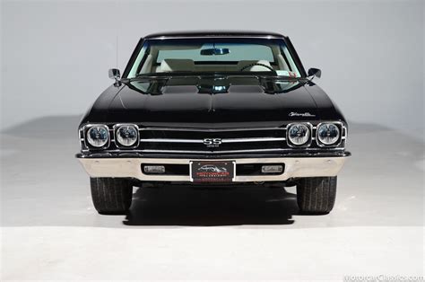 1969 Chevy Chevelle SS 396 Is a Black on White and Chrome Festival, Has ...