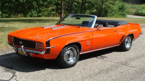 1969 Chevrolet Camaro Rs Convertible For Sale At Auction Mecum Auctions