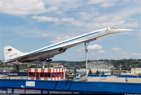 Cccp 77112 Aeroflot Soviet Airlines Tupolev Tu 144d Photo By William