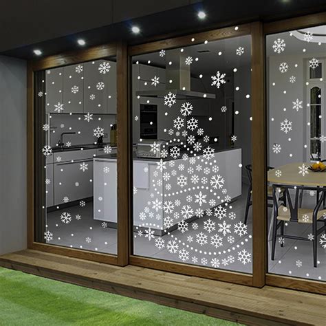 the sticker co. Adornos Navideños para Ventanas - 116 Pegatinas