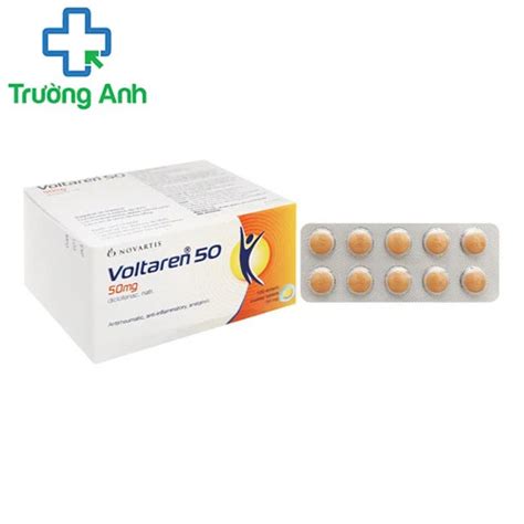 Voltaren 50 Tab 50mg Điều Trị Viêm Thoái Hóa Khớp Của Novartis