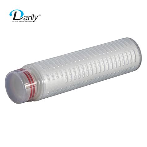 High Performance Hydrophobic PTFE Pleated Cartridge Filter 0 22 Micron