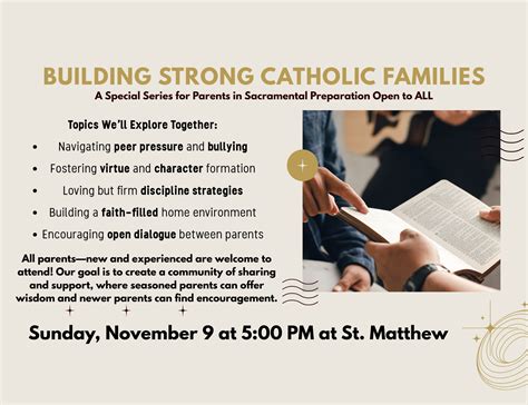 Building Strong Catholic Families – Boyne Valley Catholic Community