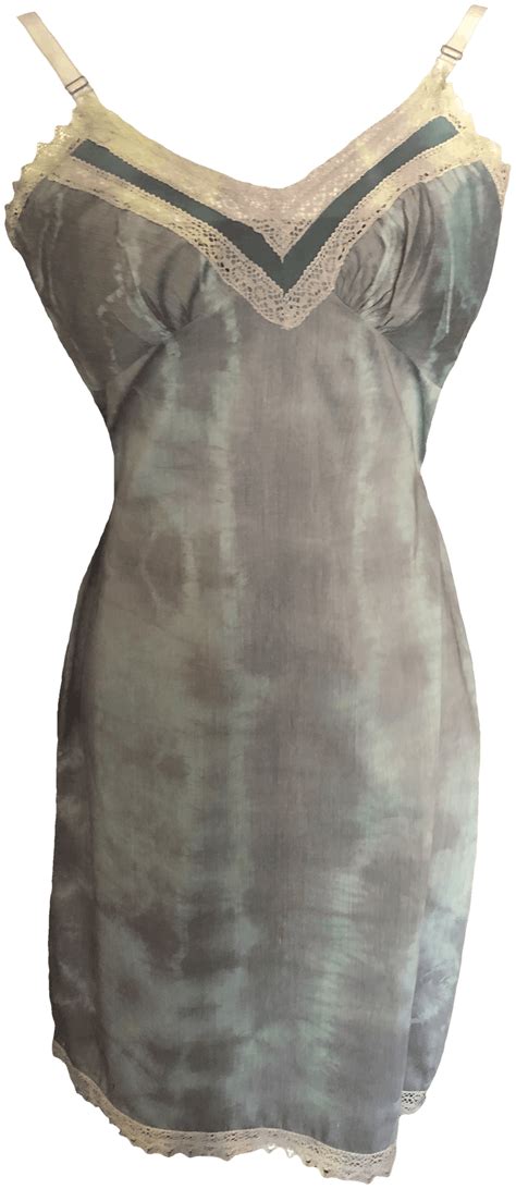 Vintage Blue and Green Tie Dye Slip Dress | Shop THRILLING