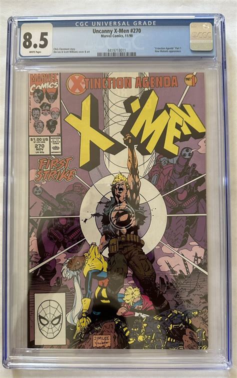 Uncanny X Men Marvel Jim Lee Art Claremont Story White Pages