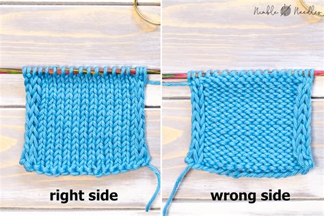 How To Convert A Pattern In The Round To Flat Knitting Step By Step