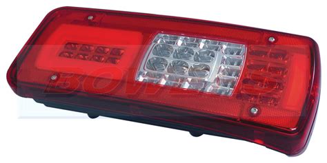 Vignal Lc Right Offside Rear Led Tail Light Lens Fits Iveco Stralis