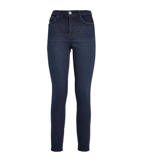 Womens Frame Navy Le High Skinny Jeans Harrods Countrycode