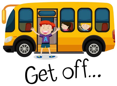 kid   school bus  vector art  vecteezy