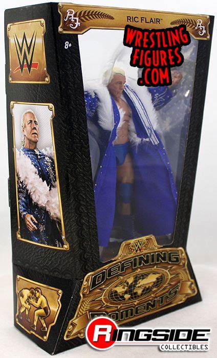 Blue Robe Ric Flair Wwe Defining Moments Wwe Toy Wrestling Action