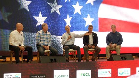 Rick Scott Wilton Simpson Meet With Florida Farmers As Congress