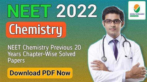 Neet Chemistry Previous 20 Years Chapter Wise Solved Papers Maths And