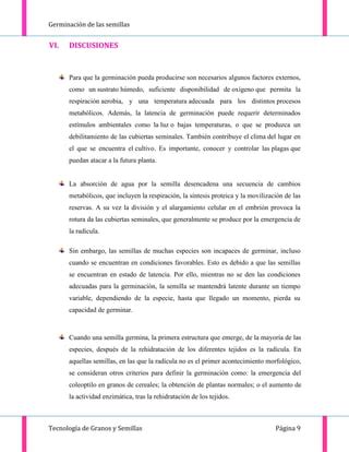 Germinacion De Las Semillas Pdf